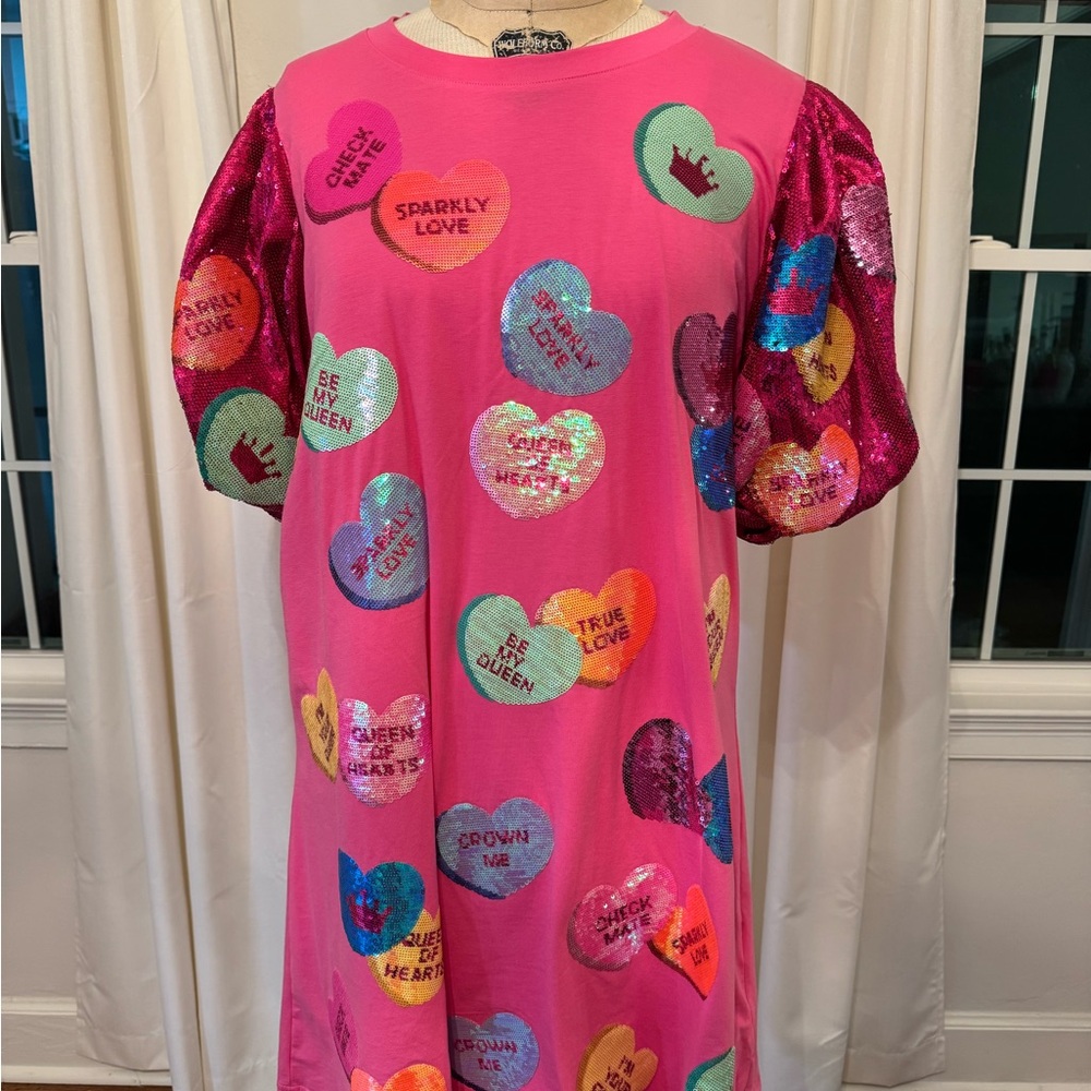 Queen of Sparkle Heart Dress
